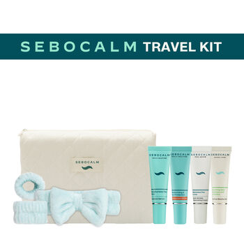Blue & White Glow Travel Kit